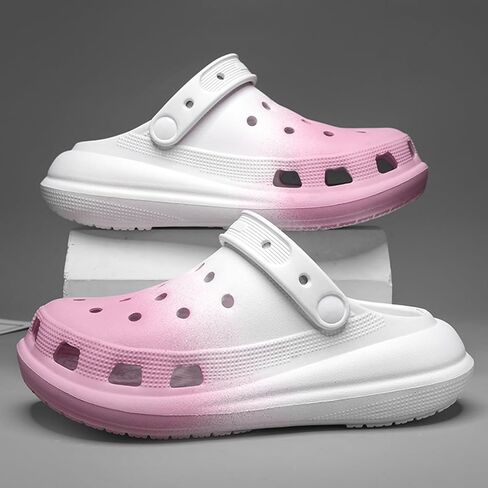 Garden Clogs for Women Men Comfortable Quick-Dry Slip On Shoes Unisex Adults Breathable Casual Lightweight Non Slip Slippers Sandals for Indoor Outdoor Pool Beach Yard Kitchen in Saudi Arabia