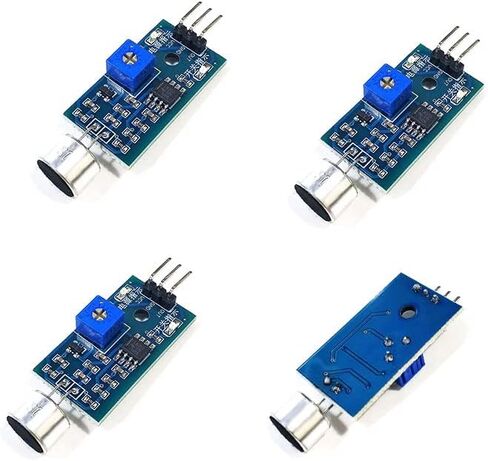 4 قطعة وحدة كشف مستشعر الصوت عالية الحساسية لميكروفون Arduino AVR PIC in Saudi Arabia