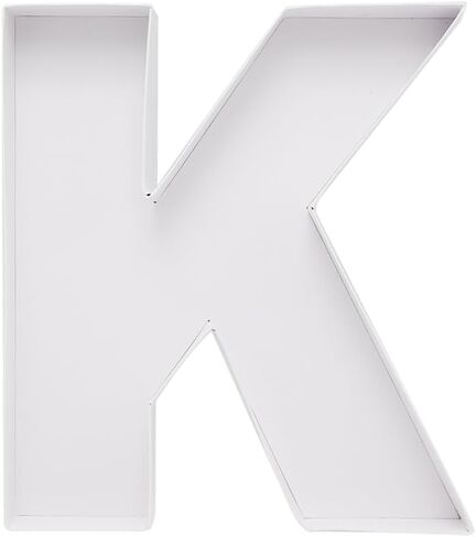 صينية طعام حلوى قابلة للتعبئة على شكل حرف من الورق المقوى، مقاس 12.2 بوصة، لتزيين مناسبات الحفلات (شكل R) in Saudi Arabia