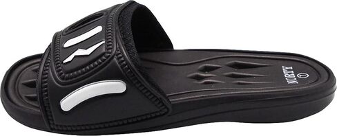 NORTY Slides for Men - Quick Drying Men's Slides Beach and Pool Sandals Men - Casual Shower Shoes Men in Saudi Arabia