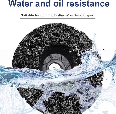 5 عبوات من أقراص تقشير الطلاء مقاس 4.5 بوصة لمطحنة الزوايا لتنظيف وإزالة طلاء الطلاء ولحامات الصدأ (115 مم × 22 مم) (4-1/2 بوصة × 7/8 بوصة) in Kuwait