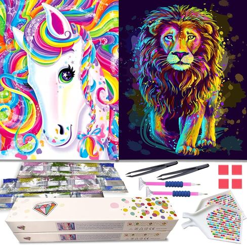 JensHant 12 Pack Angels Diamond Painting Kit for Adults Beginner Full Drill Diamond Painting with Multi Shaped Bright Diamond DIY Gem Painting Kit for Home Wall Decor(11.8x11.8in) in Saudi Arabia
