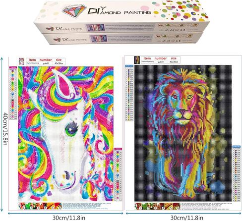 JensHant 12 Pack Angels Diamond Painting Kit for Adults Beginner Full Drill Diamond Painting with Multi Shaped Bright Diamond DIY Gem Painting Kit for Home Wall Decor(11.8x11.8in) in Saudi Arabia