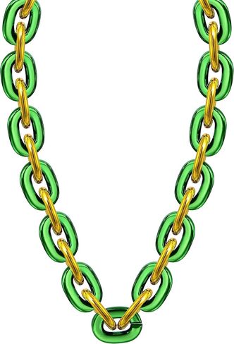 36 Inch Jumbo Fan Chain Necklace - Big Plastic Gameday Chain for Sports Fans - 45+ Color Options - Tailgate & Party Accessory in Saudi Arabia