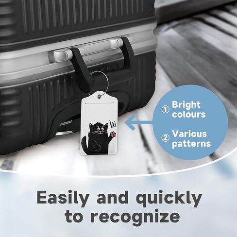 Red Spider WebLuggage Tags for Suitcases,2 Pack Spider Luggage Tag,Leather Stainless Steel Loop Label Tag for Women Men Girls Travel Bag Suitcase in Saudi Arabia