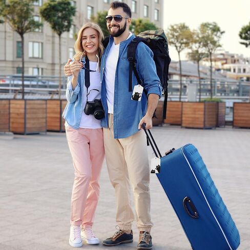 Red Spider WebLuggage Tags for Suitcases,2 Pack Spider Luggage Tag,Leather Stainless Steel Loop Label Tag for Women Men Girls Travel Bag Suitcase in Saudi Arabia