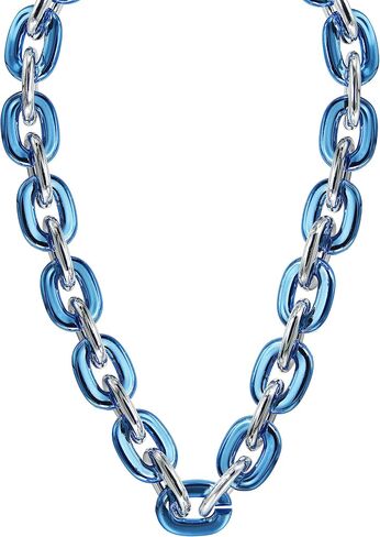 36 Inch Jumbo Fan Chain Necklace - Big Plastic Gameday Chain for Sports Fans - 45+ Color Options - Tailgate & Party Accessory in Saudi Arabia