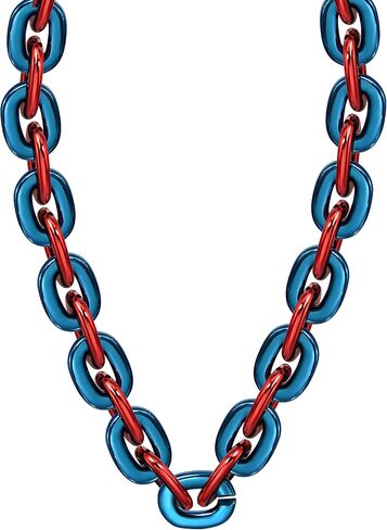36 Inch Jumbo Fan Chain Necklace - Big Plastic Gameday Chain for Sports Fans - 45+ Color Options - Tailgate & Party Accessory in Saudi Arabia