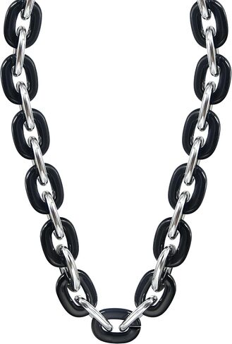 36 Inch Jumbo Fan Chain Necklace - Big Plastic Gameday Chain for Sports Fans - 45+ Color Options - Tailgate & Party Accessory in Saudi Arabia