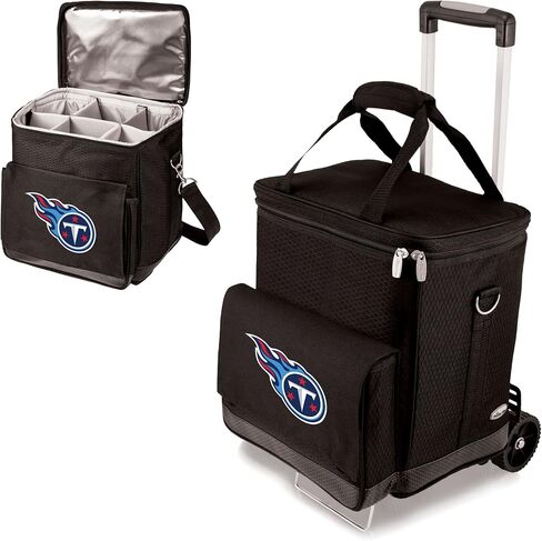 PICNIC TIME NFL Unisex-Adult NFL Cellar 6-Bottle Wine Carrier & Cooler Tote with Trolley in Saudi Arabia