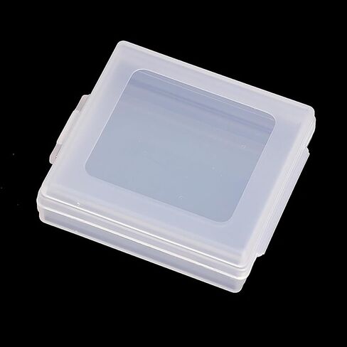 Farmer Mani 12 Pieces Square Empty Mini Clear Plastic Storage Containers with Lids for Tiny Items and Other Craft Projects.(1.85 x 1.85 x 0.32 inch) in Saudi Arabia