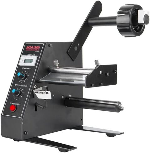 Automatic Label Dispenser Label Separator with Photosensor Automatic Counting 0-999999 for Label Length: 3-150mm Width: 4-140mm in Saudi Arabia