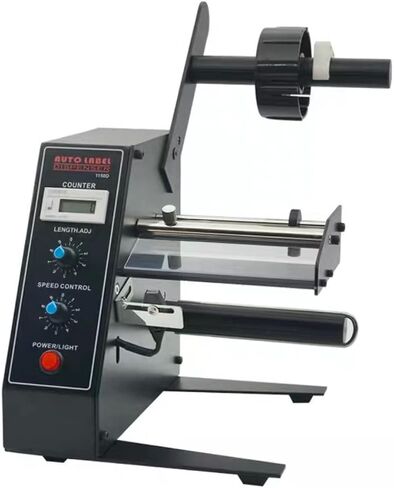 Automatic Label Dispenser Label Separator with Photosensor Automatic Counting 0-999999 for Label Length: 3-150mm Width: 4-140mm in Saudi Arabia