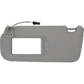Passenger Right Side Sun Visor Compatible with Hyundai Elantra 2007 2008 2009 2010 Sun Shade with Light Replacement # 85202-2H110-4W Beige