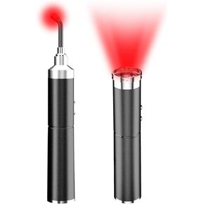 2024 Newest Red Light Therapy Device Red Light Cold SoreCold Sore Canker Sore Treatment Device Infrared Light Therapy for Lips Mouth Nose Ear Knee Feet Hands Joint Muscle Nerve Pain Relief (Violin)
