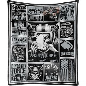 Las Vegas Blanket, Football Fan Lovers Gifts, Football Gifts, Super Cozy Blanket, Throw Blanket 52"x42"
