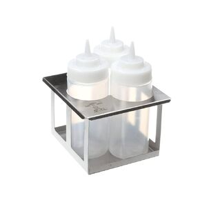 Server 86831 Triple Squeeze Bottle Holder, 12" Height, 12" Width, 12" Length