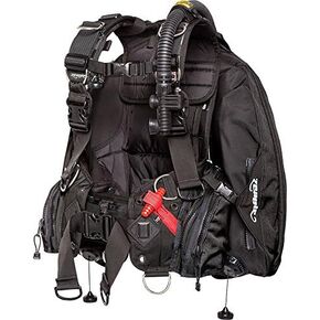 Zeagle Ranger LTD w/Inflator, Hose and RE Valve, Black - S