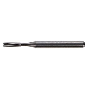 401034 HSB FG #57 Straight Fissure Plain Carbide Burs 100/Pk