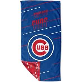 MLB Splitter Double-Sided Quick Dry Microfiber Beach Towel 64" x 32" with Mesh Travel Bag (New York Yankees)