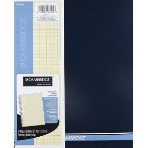 Cambridge Quad Wirebound Notebook 70ct (06194) Pack Of 6