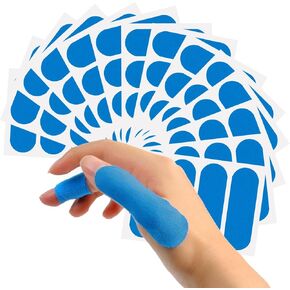 120Pieces Bowling Thumb Tape Blue Bowling Finger Tape Durable Bowling Tape Elastic Bowling Thumb Protector Bowling Tape Thumb Protective Performance Tape for Bowlers Exercise Sport