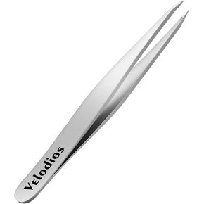 Pointed Tweezers for Women Facial Hair, Professional Precision Eyebrow Tweezers for Women, Best Tweezers for Eyebrow, Facial Hair,Chin Hair and Ingrown Hair Removal, Premium Pointy Tweezers