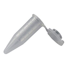 Globe Scientific 111562LK Polypropylene Micro centrifuge Tube with Snap Cap, Graduated, Natural, Lot Certified Rnase/Dnase/Pryogen/ATP and Human DNA Free, 1.5ml Capacity, Pack of 500