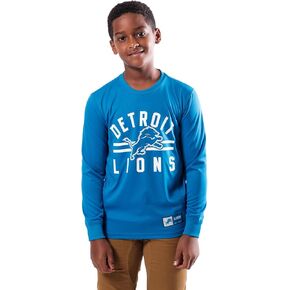 Ultra Game NFL Boys Super Soft Supreme Long Sleeve T-Shirt