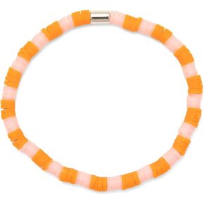 Pura Vida Bracelet Seascape Vinyl Disc Stretch Bracelets for Women