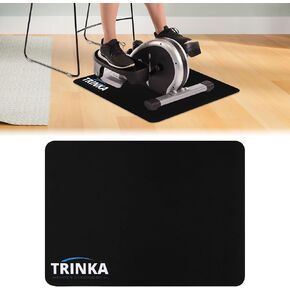 Non-Slip Workout Mat for Under Desk Ellipticals, Ellipse Leg Exerciser Machine Mat, Suitable for Electric Seated Foot Pedal Exerciser, Enhanced Stability & Floor Protection
