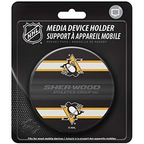 Pittsburgh Penguins Phone Tablet Business Card Hockey Puck Stand Holder