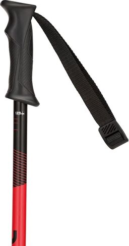 Rossignol Tactic/Red Ski Poles, Black/Red, 120cm in Kuwait