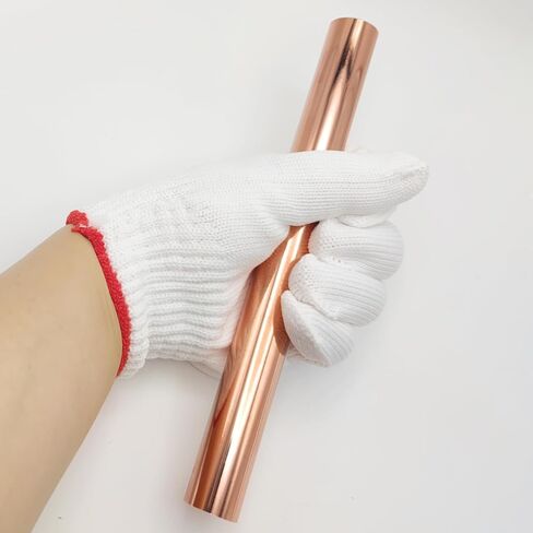 1pcs Pure Copper Round Rod 5/16inch Dia 7.87inch Length Bare Copper Metal Rod Solid Copper Rod Lathe Bar Stock for DIY Metal Crafts Metal Working Hobbies(200x8mm) in Kuwait