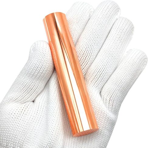 1pcs Pure Copper Round Rod 3/4inch Dia 3.94inch Length Bare Copper Metal Rod Solid Copper Rod Lathe Bar Stock for DIY Metal Crafts Metal Working Hobbies(100x20mm) in Kuwait