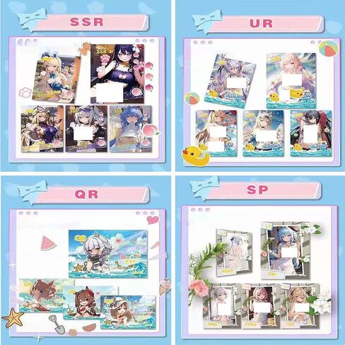 Goddess Story Cards,Goddess Story TCG,Goddess Story TCG Collectible Cards,Goddess Story Booster Box,Anime Playing/Trading Booster Cards. (G-Yu Yan) in Saudi Arabia