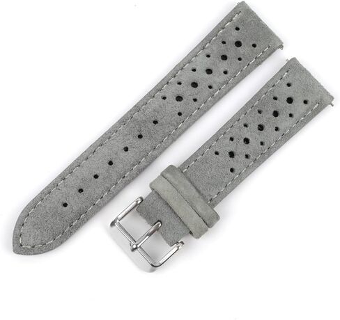 Suede Leather Watch Strap Band Rally Racing Watch Band 18mm 19mm 20mm 22mm 24mm New！ in Saudi Arabia