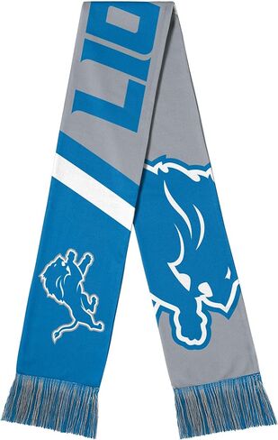 FOCO NFL Unisex-Adult Official Team Graphic Reversible Printed Scarf in Kuwait