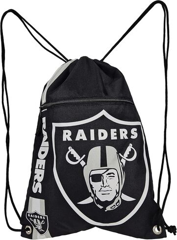 حقيبة ظهر FOCO Kansas City Chiefs ذات شعار كبير برباط مع جيب بسحاب - إصدار محدود من حقيبة Chiefs - NFL Gear لغرب AFC - أظهر روح فريقك مع معدات مشجعي Chiefs المرخصة رسميًا in Saudi Arabia