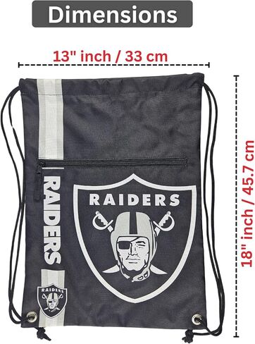 حقيبة ظهر FOCO Kansas City Chiefs ذات شعار كبير برباط مع جيب بسحاب - إصدار محدود من حقيبة Chiefs - NFL Gear لغرب AFC - أظهر روح فريقك مع معدات مشجعي Chiefs المرخصة رسميًا in Saudi Arabia