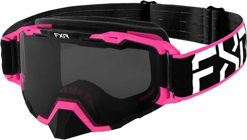 FXR Maverick Snowmobile Goggle Electric Pink Anti Fog Scratch Dual Pane Lens in Kuwait