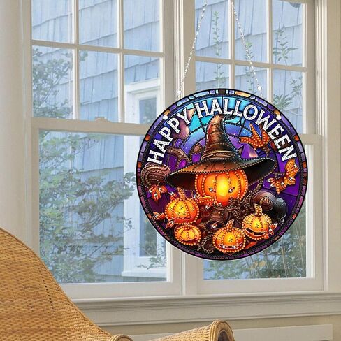 عيد الميلاد تخزين الماس اللوحة شنقا مجموعات DIY الاكريليك الماس الفن Suncatchers جدار علامة نافذة جنوم إكليل الرعب الماس اللوحة عيد الميلاد جورب قلادة الحلي الزينة للبالغين (C) in Kuwait