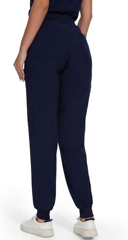 COZYFIT Scrub Pants for Women - Cargo Pants Scrubs with 7 Pockets,Soft Stretch in Kuwait
