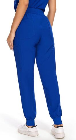 COZYFIT Scrub Pants for Women - Cargo Pants Scrubs with 7 Pockets,Soft Stretch in Kuwait