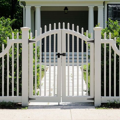 6 Inch Heavy Duty T-Strap Shed Door Hinges,4 Pack Gate Strap Hinges Black FenceTee Hinge for Outdoor Wood Gates,Shed Door,Barn Door,Wrought Hardware for Wooden Fences,Yard,Barn Door,Rustproof in Saudi Arabia