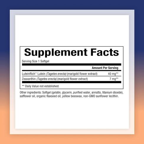 Natural Factors, لوتين 40 ملغ، دعم مضاد للأكسدة لصحة العيون والبشرة مع الزياكسانثين، 60 كبسولة هلامية in Saudi Arabia