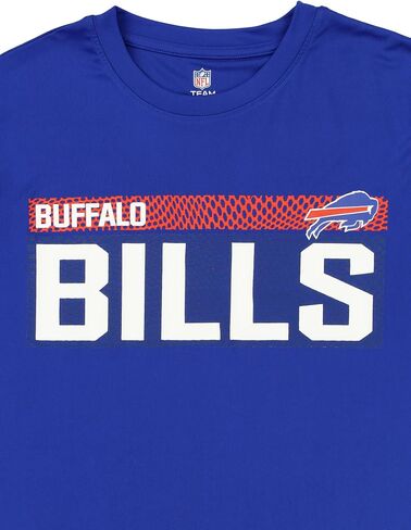 New Era NFL Men's Grids Dri-Tek Cool Heathered Grey Long Sleeve T-Shirt, Adult Football Tagless T-Shirt in Saudi Arabia