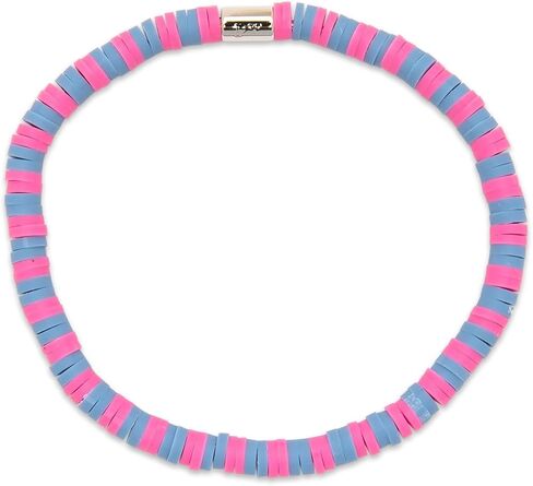 Pura Vida Bracelet Seascape Vinyl Disc Stretch Bracelets for Women in Saudi Arabia