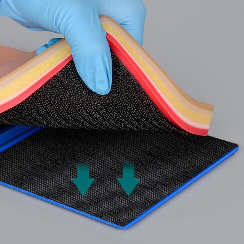DIY Suture pad with Sturdy 5 Layers and Tensioned Arch System for DIY Wounds for Medical and Veterinary Students to Practice Suture Techniques on Silicone Skin Pad -Brown in Saudi Arabia