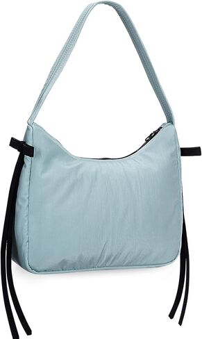Nylon Crescent Bag Coquette Bow Purse for Women Y2K Purse Red Shoulder Bag Cute Bow Tie Tote Handbag Underarm Bag in Saudi Arabia